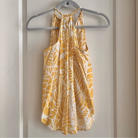 Sheer LOFT sleeveless blouse - XS petite - Picture 3 of 6